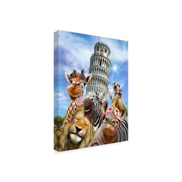 Howard Robinson 'Leaning Tower' Canvas Art,35x47